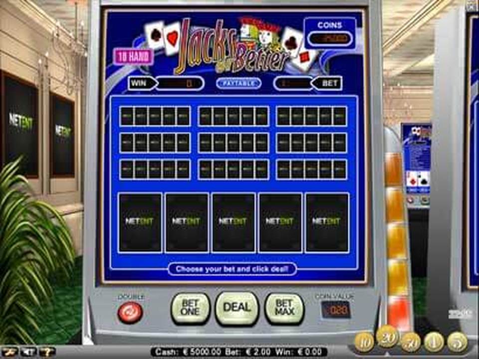 NetEnt Classic Jacks or Better gameplay screenshot