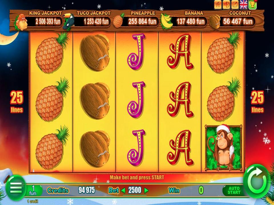 New Year Monkey Jackpot gameplay screenshot