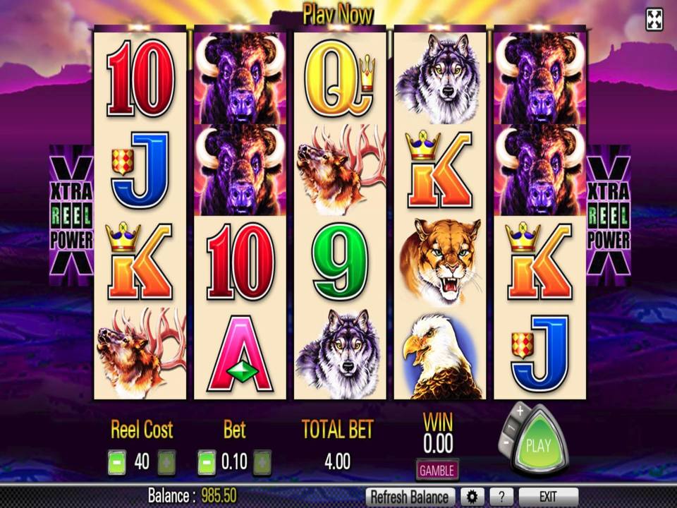 Novomatic Buffalo gameplay screenshot