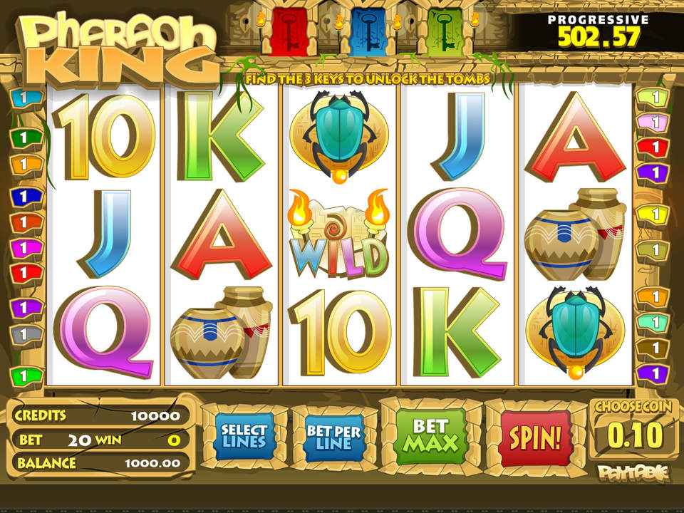 Pharaoh King gameplay screenshot