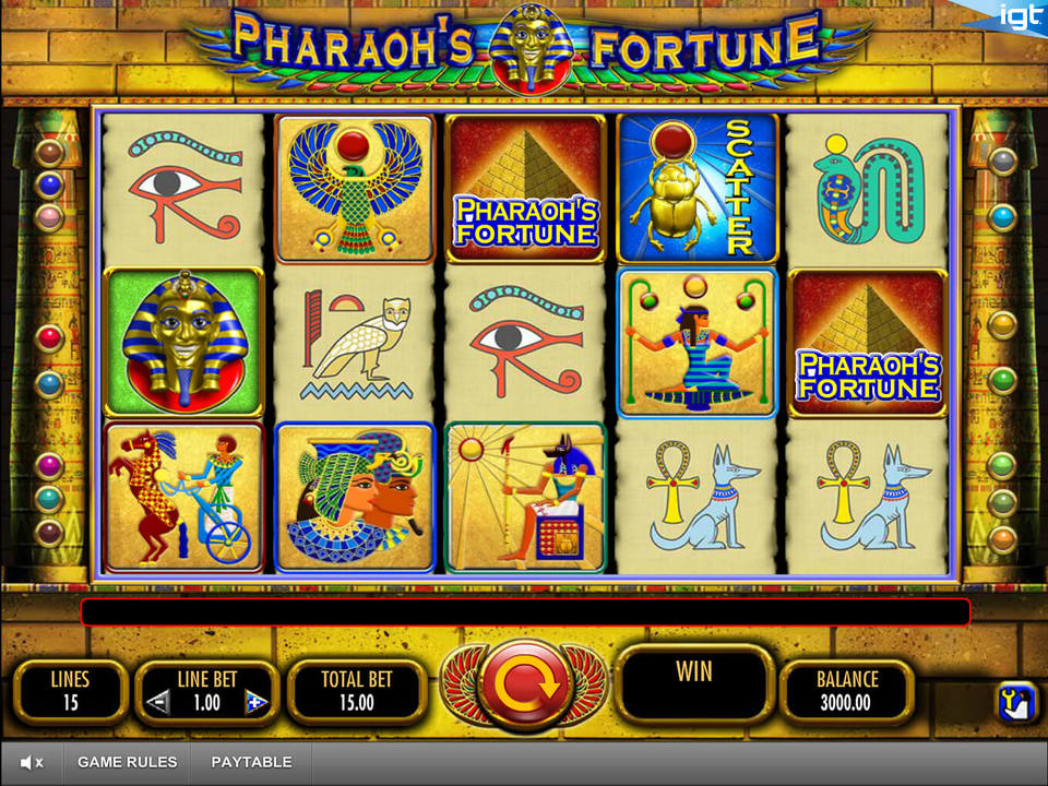 Pharaohs Fortune gameplay screenshot
