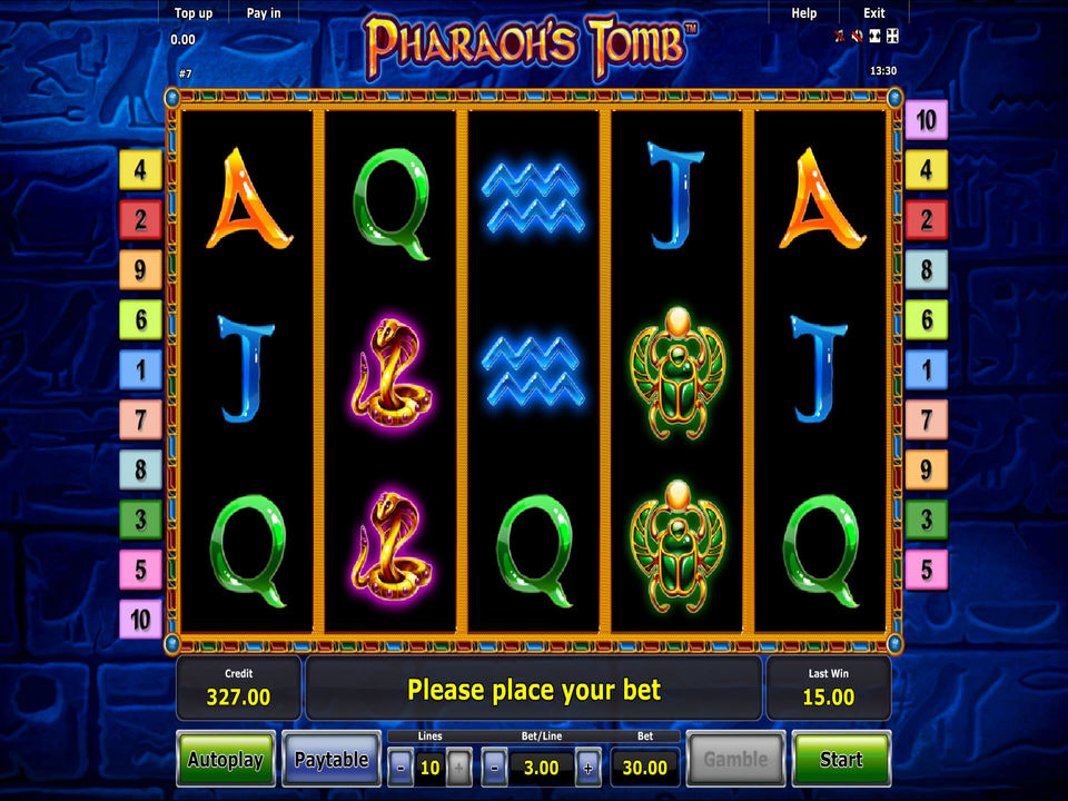 Pharaohs Tomb gameplay screenshot