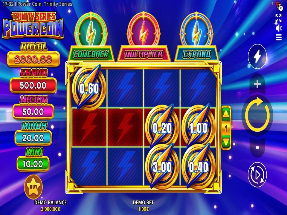 Power Coin Trinity Series gameplay screenshot