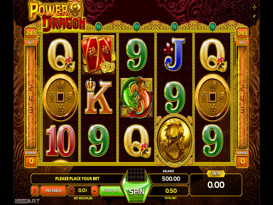 Power Dragon gameplay screenshot
