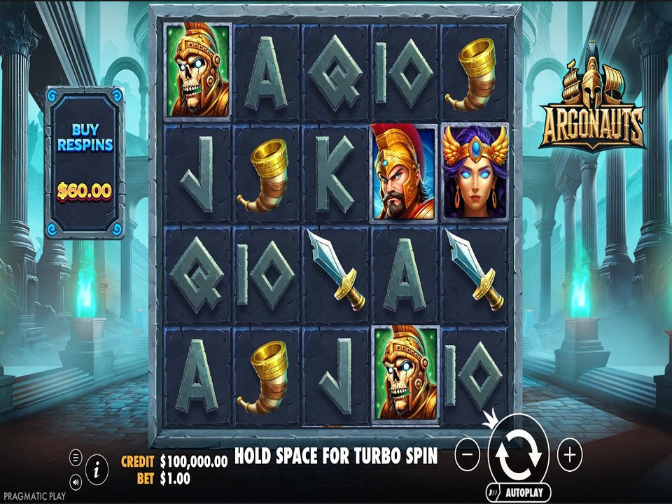 Pragmatic Play Argonauts gameplay screenshot