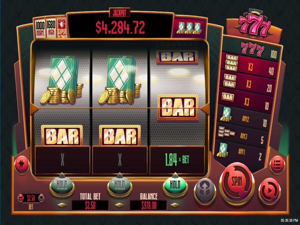 RTG 777 gameplay screenshot