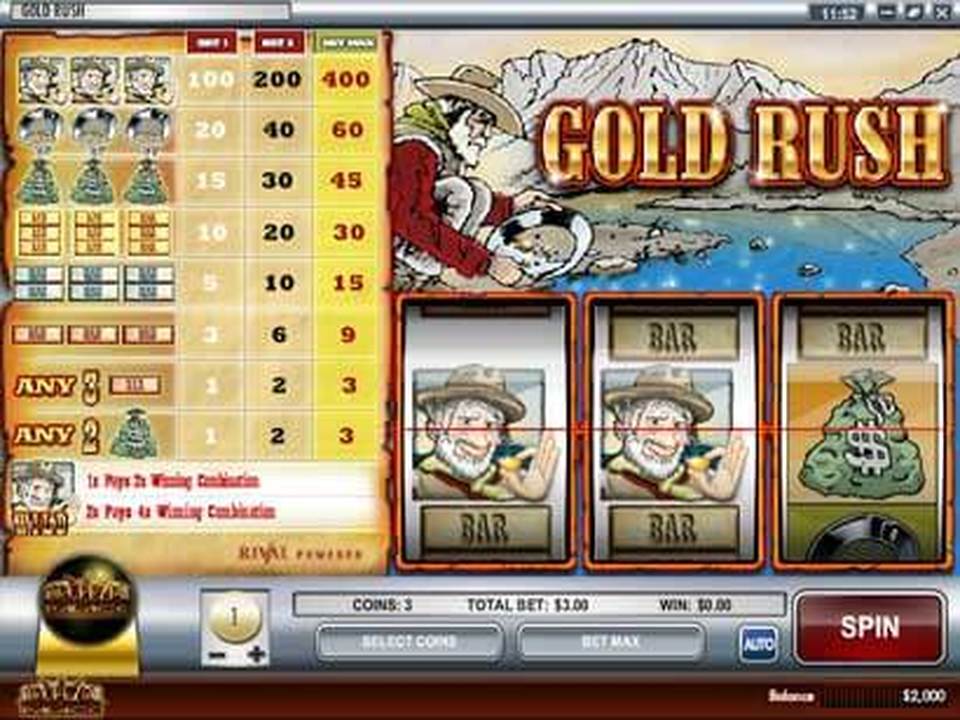 Gold Rush Slot Game