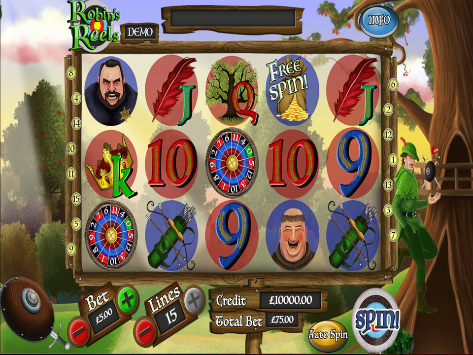 Robins Reels gameplay screenshot