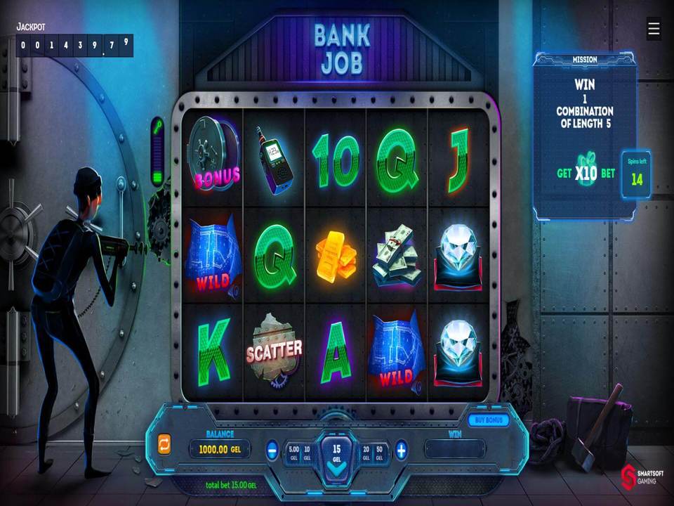 SmartSoft Gaming Bank Job gameplay screenshot