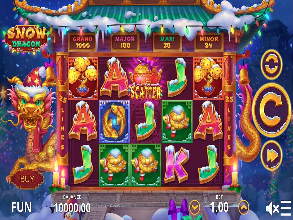 Snow Dragon gameplay screenshot