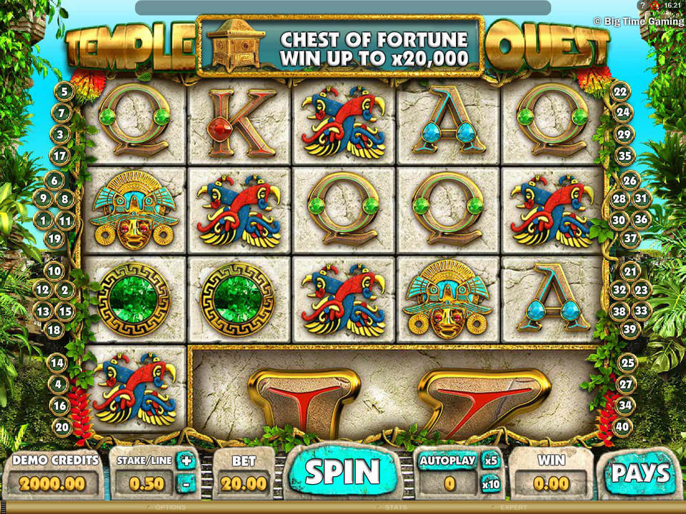 Temple Quest gameplay screenshot