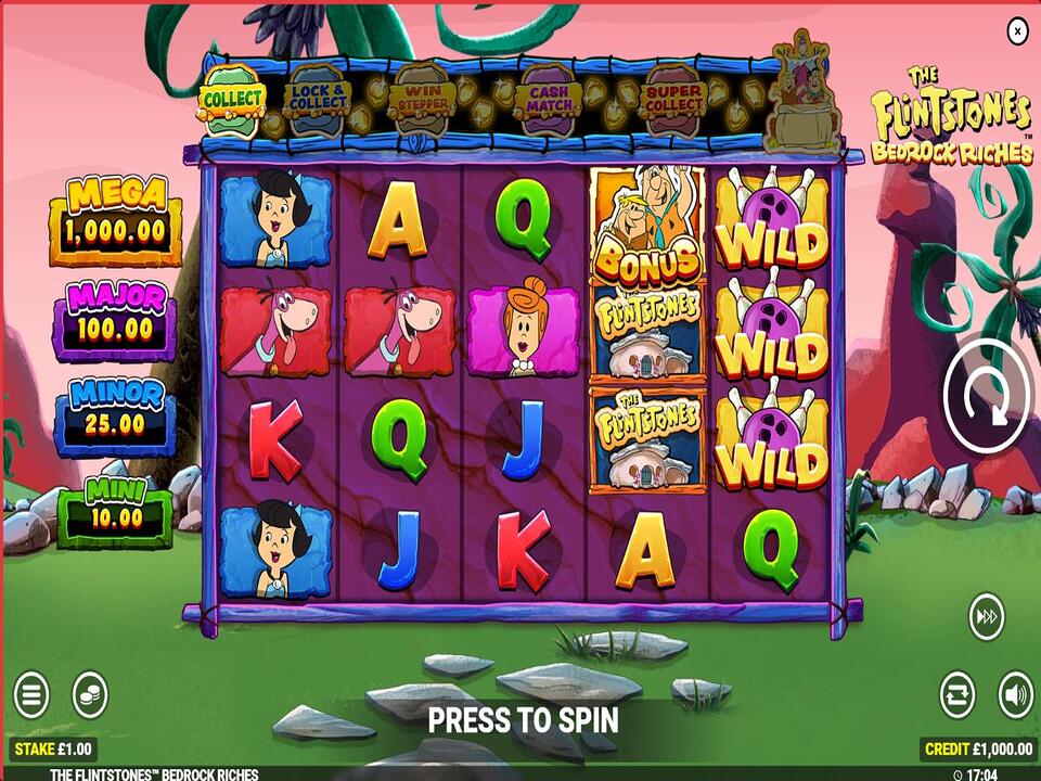 The Flintstones Bedrock Riches gameplay screenshot