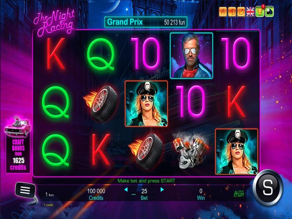The Night Racing gameplay screenshot