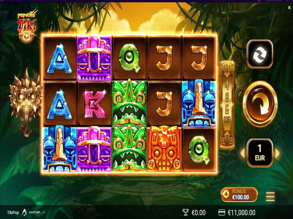 TikiPop gameplay screenshot