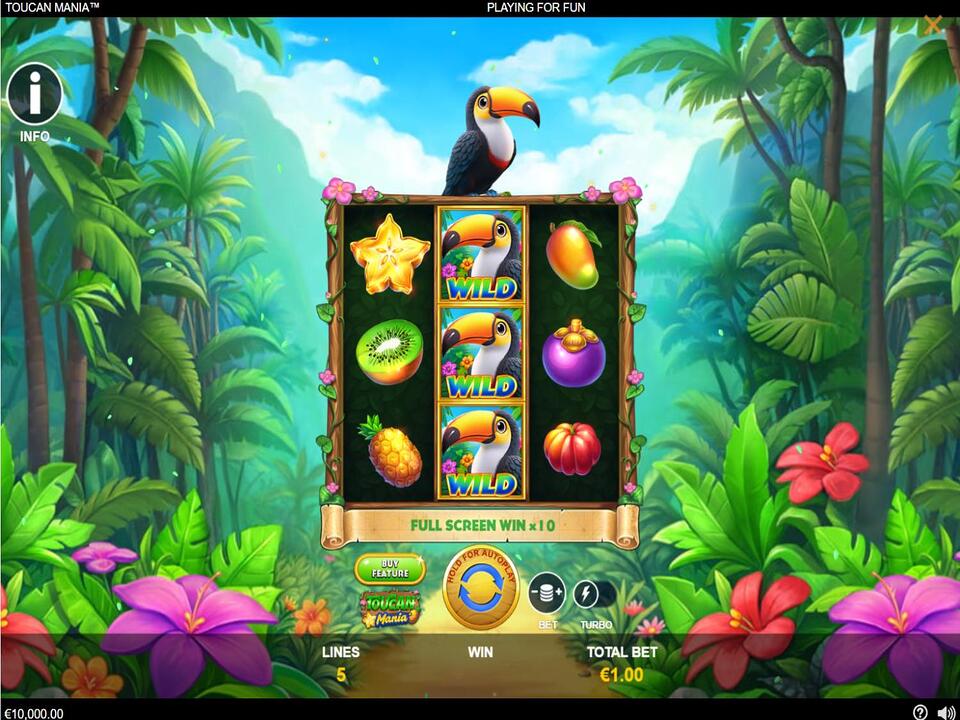Toucan Mania gameplay screenshot
