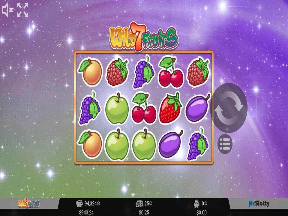 Wild 7 Fruits gameplay screenshot