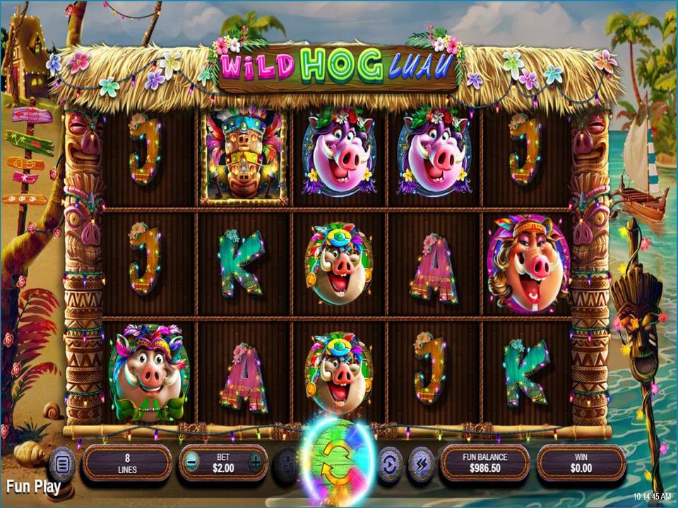 Wild Hog Luau Slot Wild Hog Luau Slot