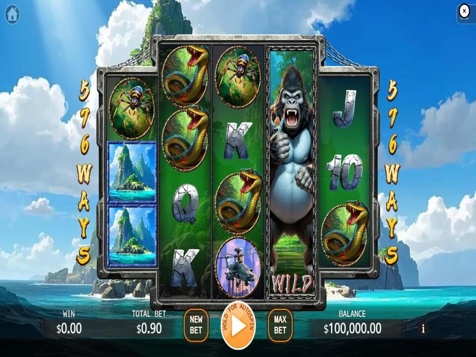 Wild Kong Lock 2 Spin gameplay screenshot