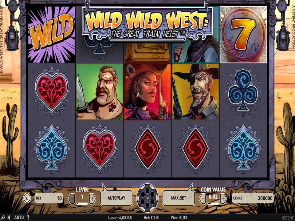 Wild Wild West The Great Train Heist gameplay screenshot