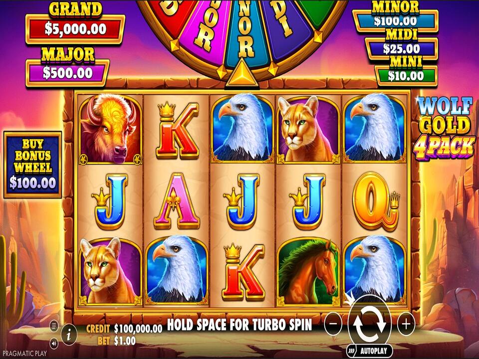 Wolf Gold 4 Pack gameplay screenshot