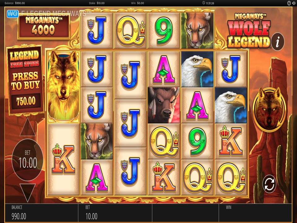 Wolf Legend Slot Wolf Legend Slot
