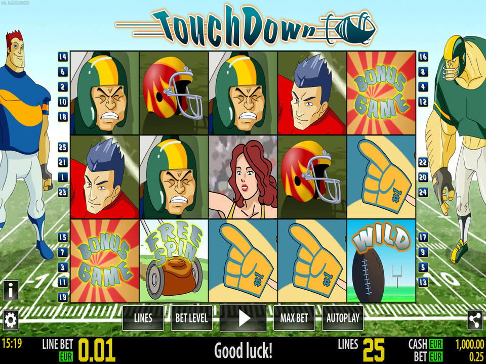 World Match Touch Down gameplay screenshot