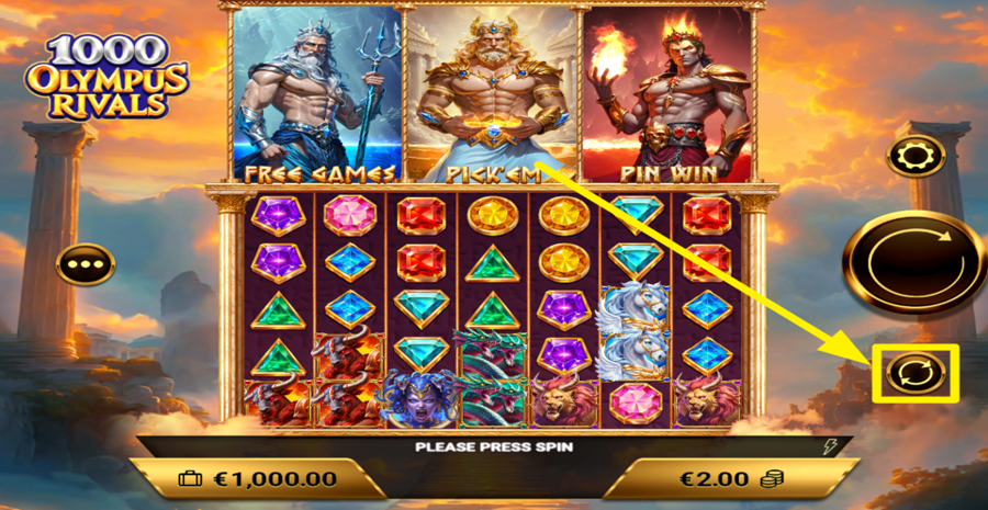 1000 Olympus Rivals Autoplay