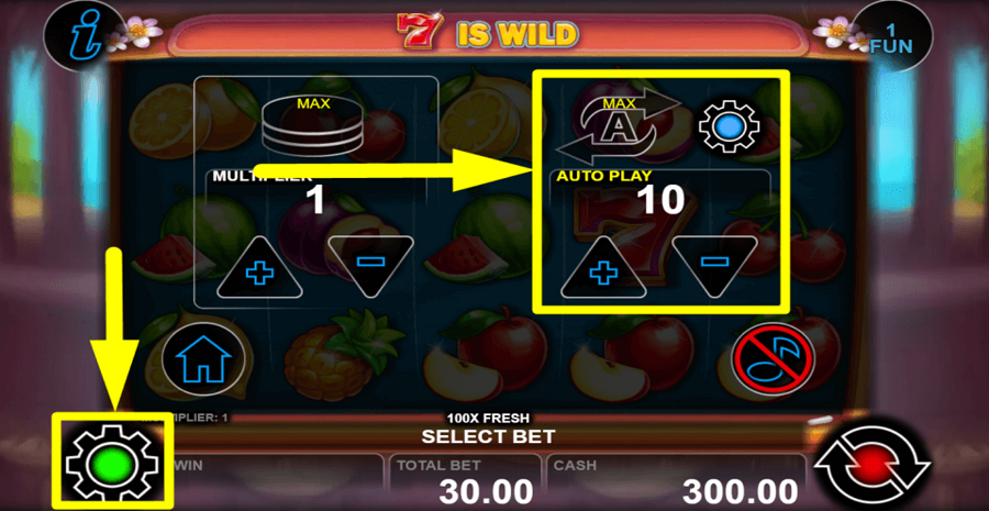 100x Fresh Autoplay Feature