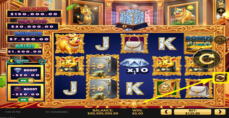101 Diamonds Autoplay