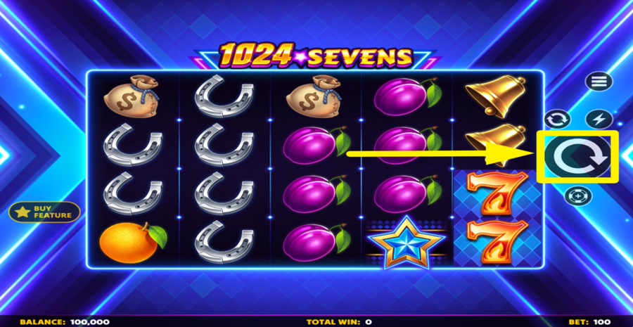 1024 Sevens Spin