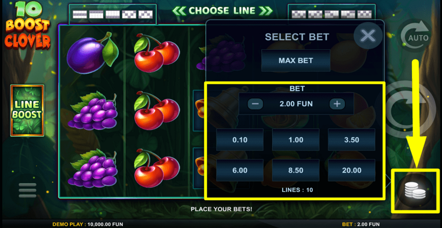 10 Boost Clover Bet Value