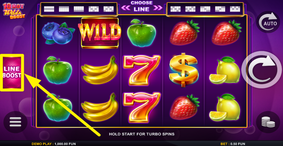 10 Hot Wilds Boost Line Boost