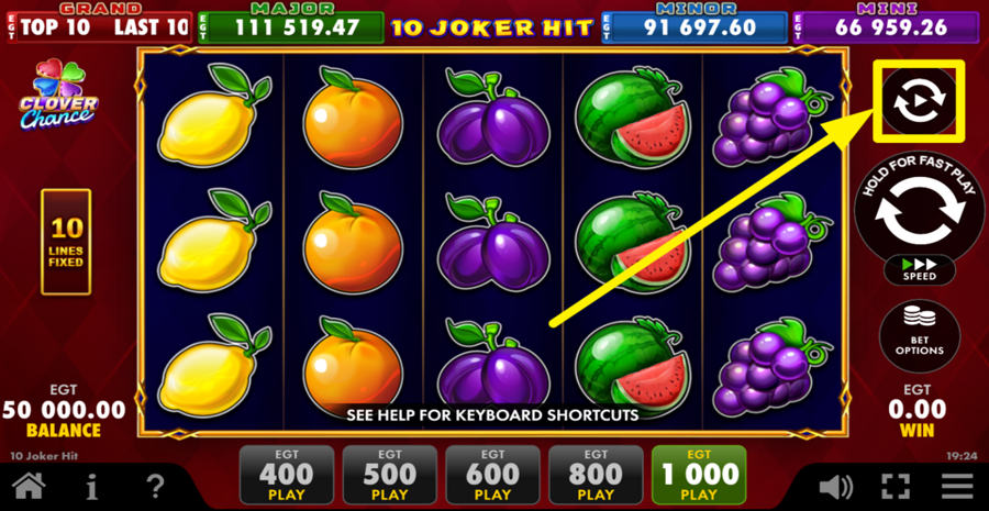 10 Joker Hit Autoplay