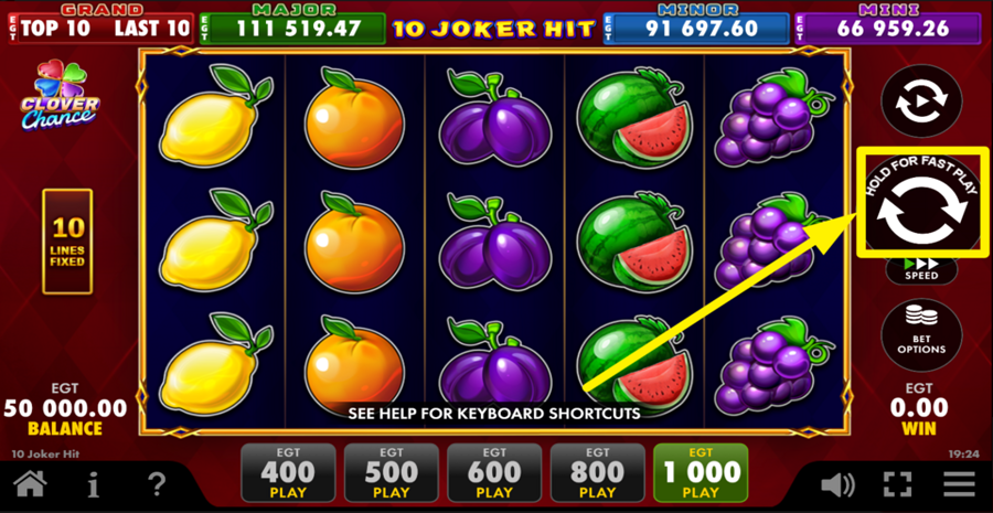10 Joker Hit Spin