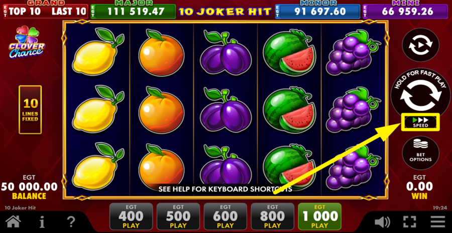 10 Joker Hit Turbo