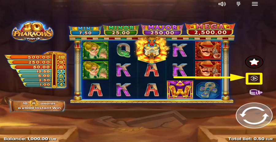 10 Pharaohs Autoplay