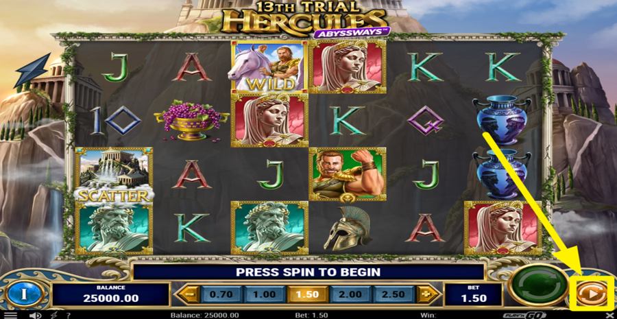 13th Trial Hercules Abyssways Autoplay