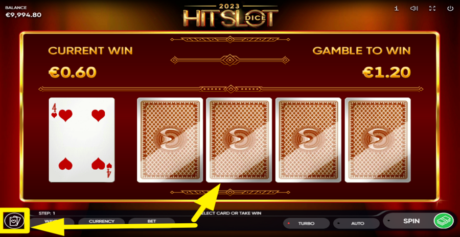 2023 Hit Slot Dice Gamble