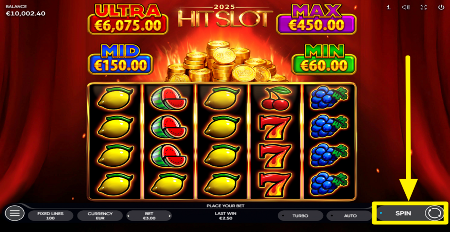 2025 Hit Slot Spin