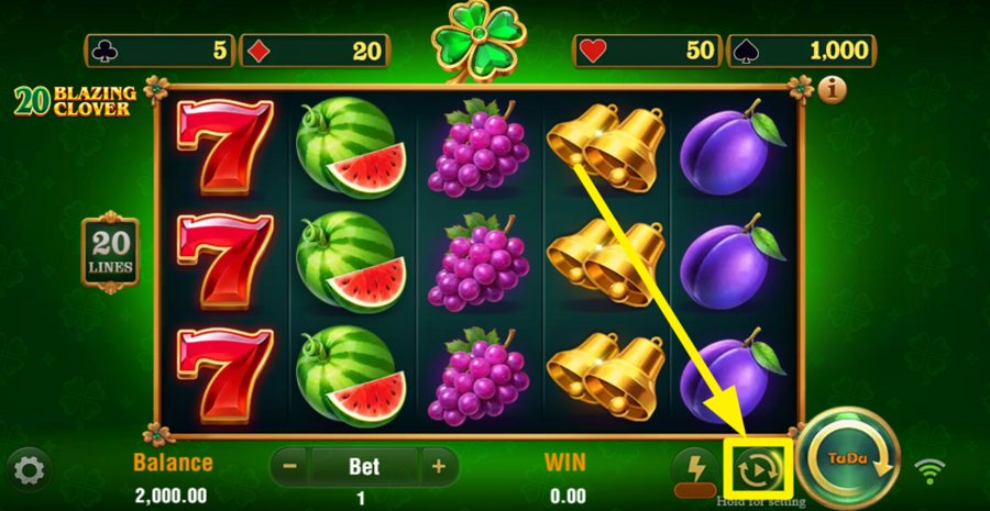 20 Blazing Clover Autoplay