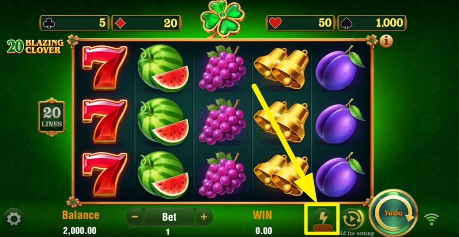 20 Blazing Clover Turbo