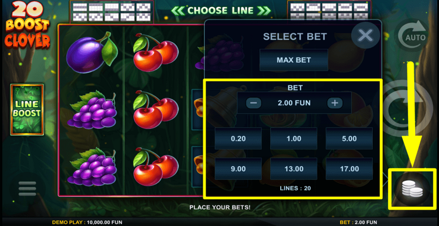 20 Boost Clover Bet Value