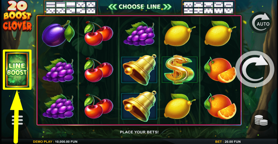20 Boost Clover Line Boost Feature