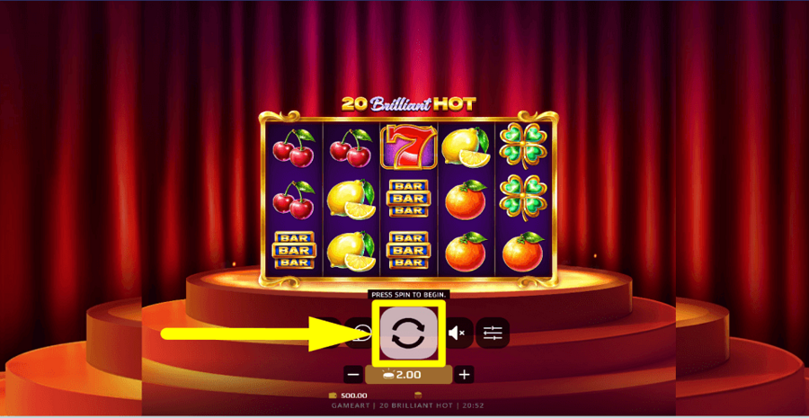20 Brilliant Hot Spin Button