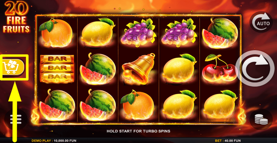 20 Fire Fruits Buy Feature