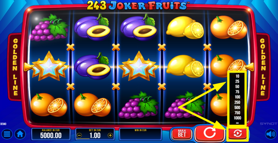 243 Joker Fruits Autoplay