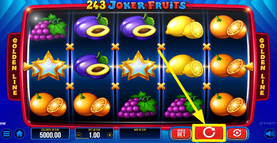 243 Joker Fruits Spin