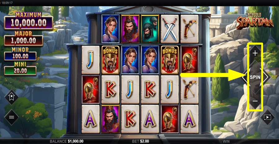 24k Gold Spartan Bet Value