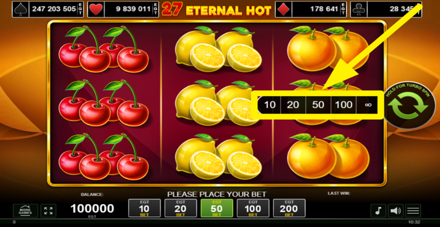 27 Eternal Hot Autoplay