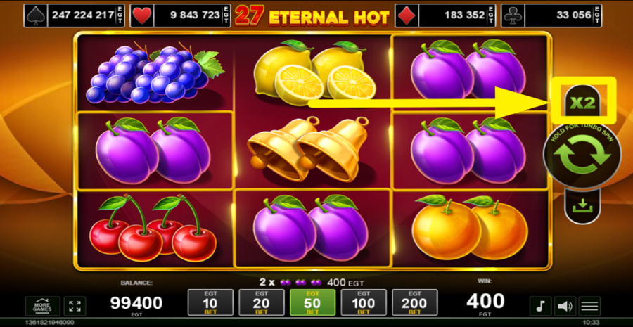 27 Eternal Hot Gamble